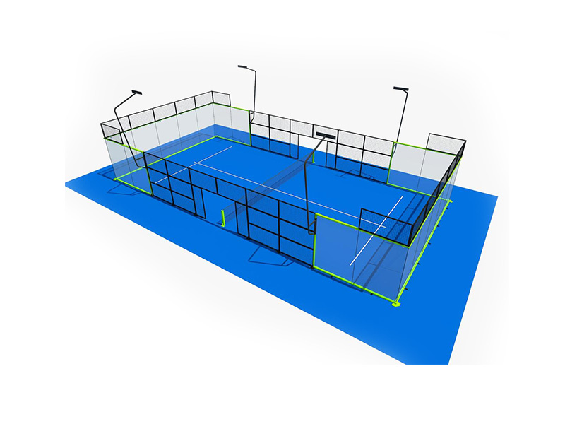 Court de Padel panoramique complet