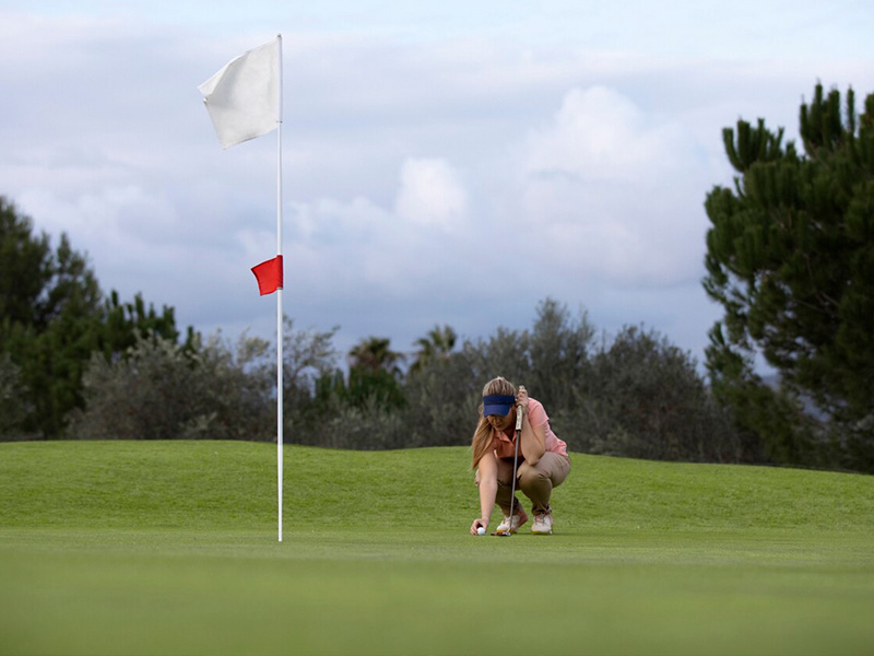 Installation de parcours de Golf