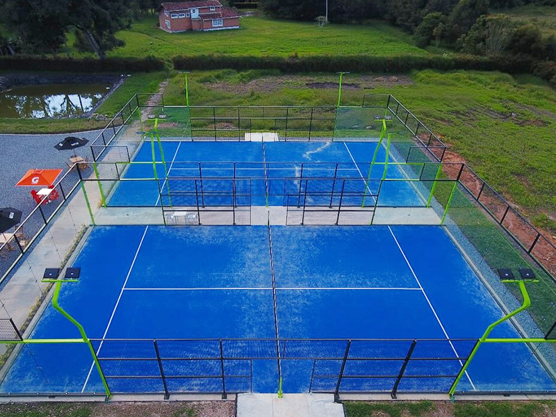 Terrains de Padel installés en Colombie 2022