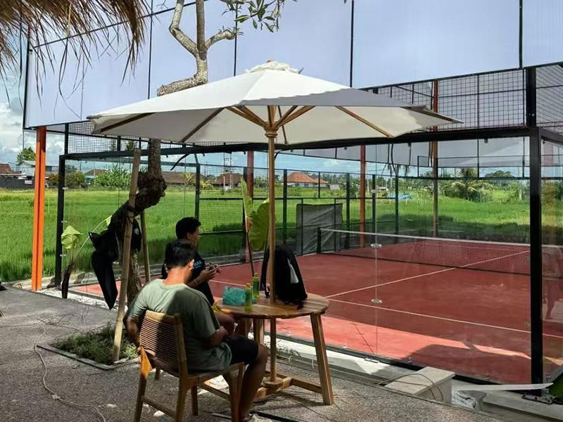 Terrains de Padel installés à Bali, Indonésie 2023