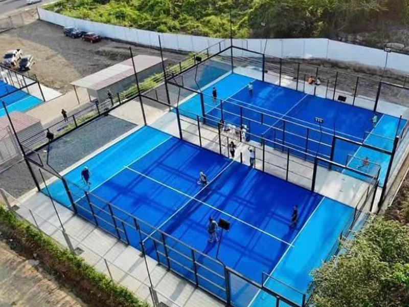 Terrains de Padel installés en équateur 2020