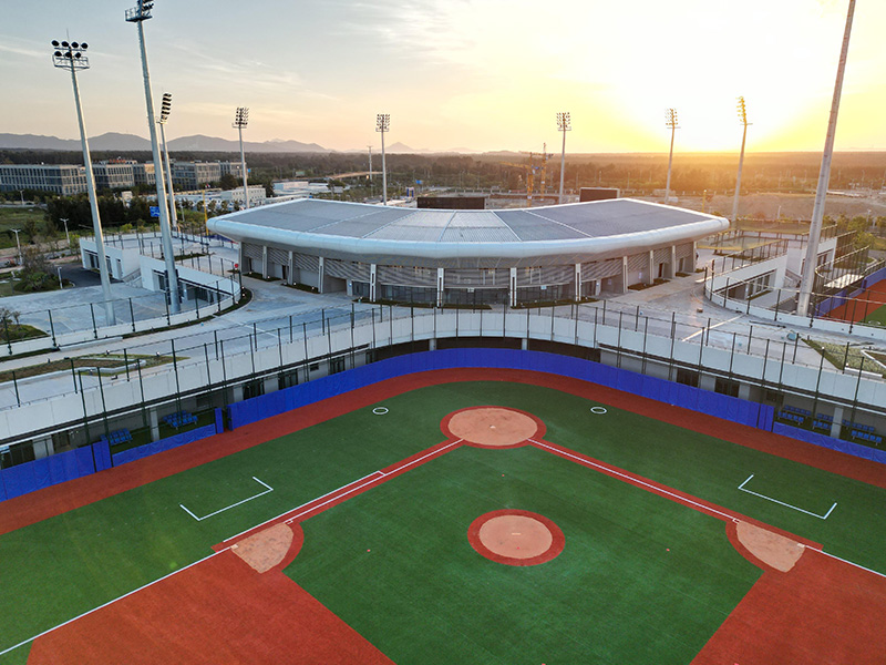 Terrain de Baseball installé à Fuzhou, Chine 2022